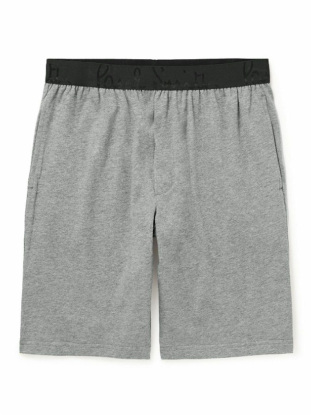 Photo: Paul Smith - Organic Cotton-Jersey Shorts - Gray