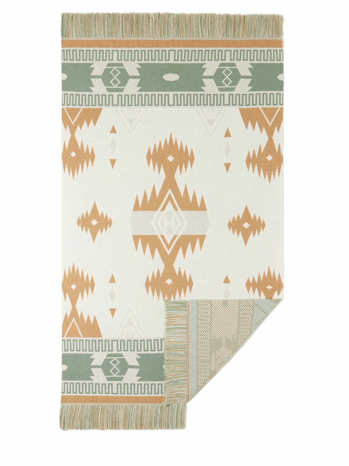 ALANUI - Icon Multicolor Wool Jacquard Blanket
