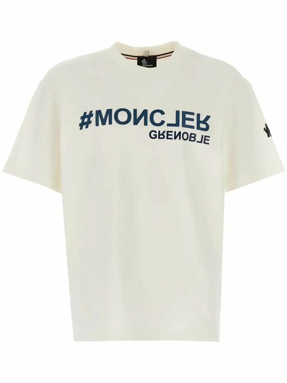 Moncler Side Logo Printed Tee Moncler Grenoble Moncler Side Logo Printed Tee Moncler Grenoble