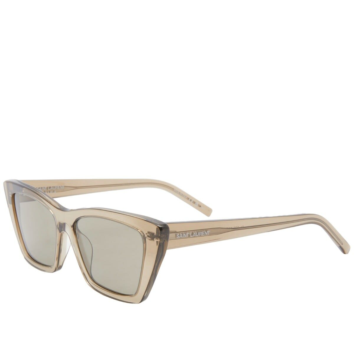 Saint Laurent Women's 276 Mica Sunglasses in Brown/Grey
