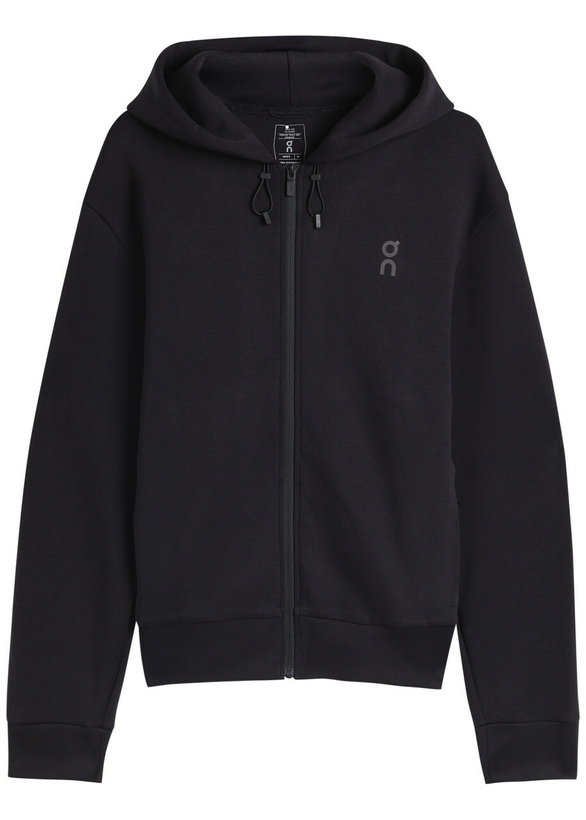 Photo: ON Focus Tech Hooded Cotton-blend Sweatshirt Black