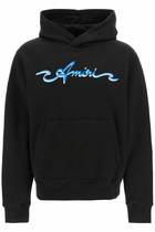 AMIRI hooded sweatshirt with logo print Black