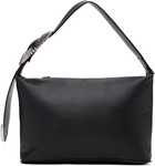 Toga Pulla Black Leather Mini Clutch