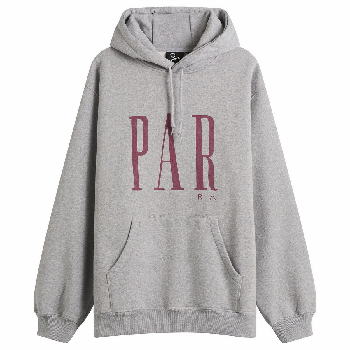 By Parra Men's Gapped Hoodie in Grey