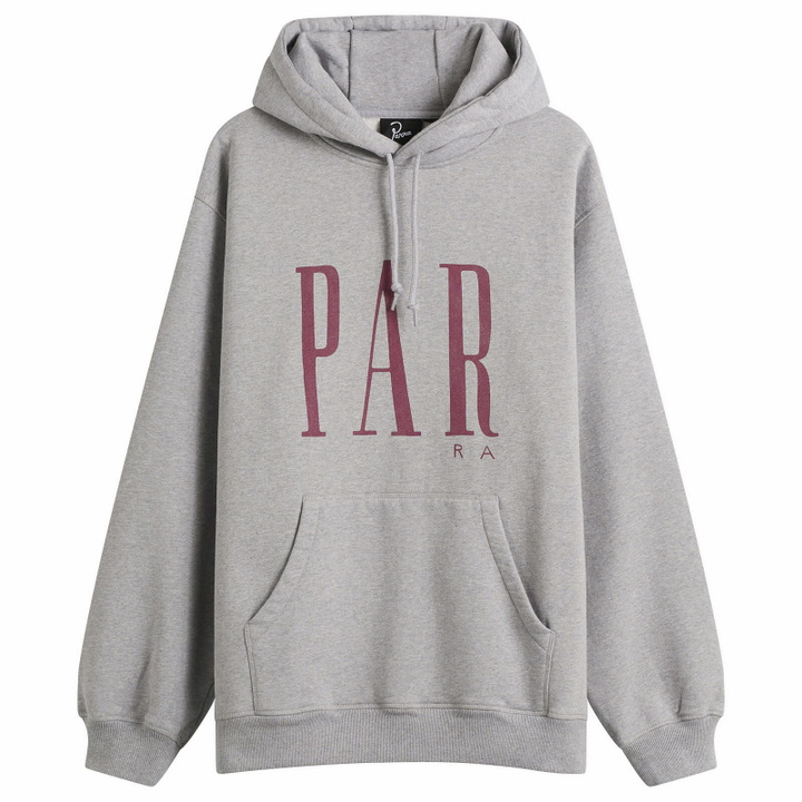 Photo: By Parra Men's Gapped Hoodie in Grey