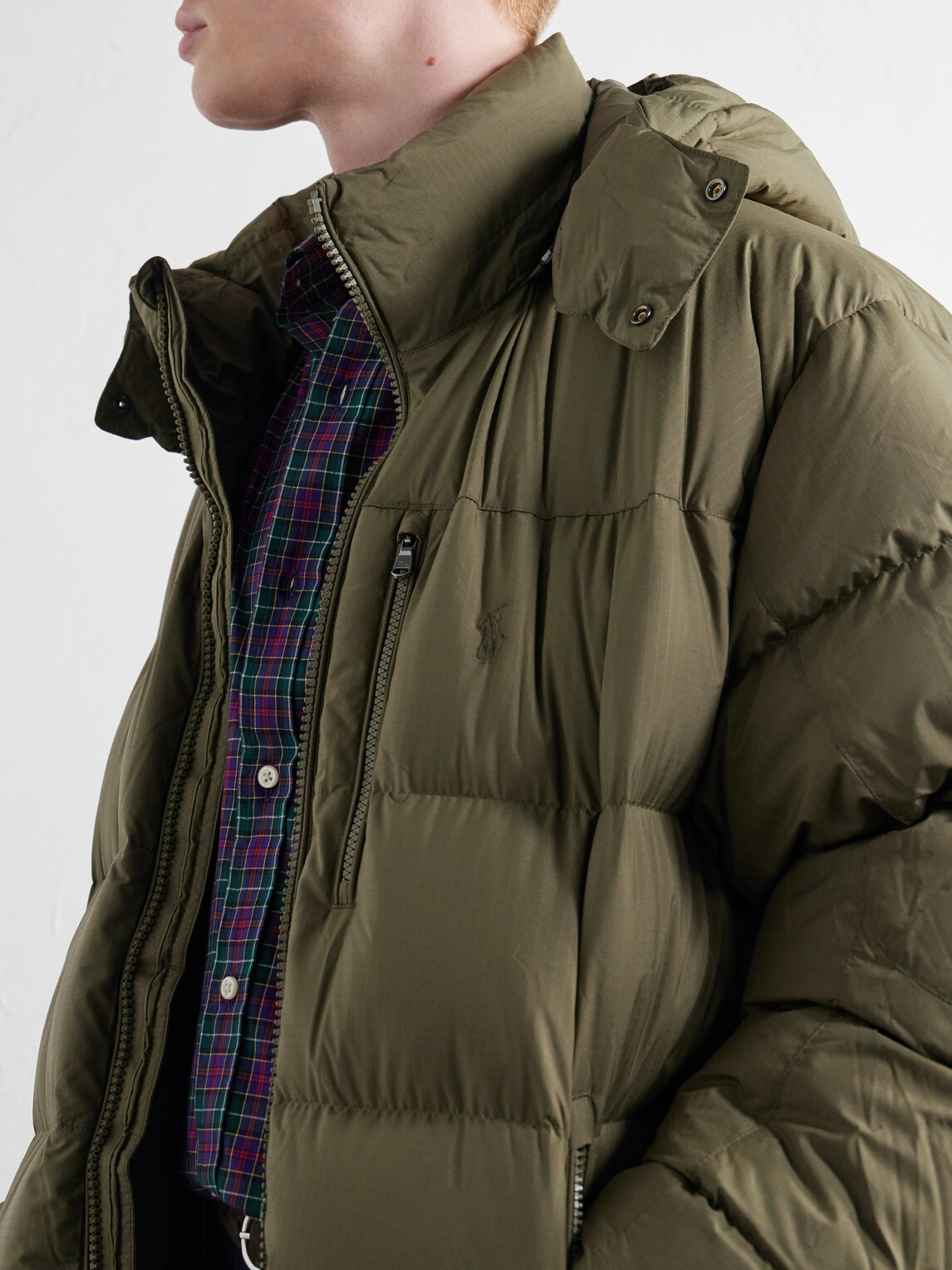 Polo Ralph Lauren - Ripstop Hooded Down Jacket - Green