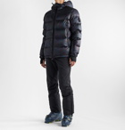 Moncler Grenoble - Lignod Slim-Fit Quilted Iridescent Ripstop Down Ski Jacket - Black