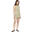 WARDROBE.NYC Taupe Racer Tunic Minidress