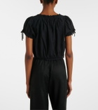 Dôen Nera embroidered cotton top