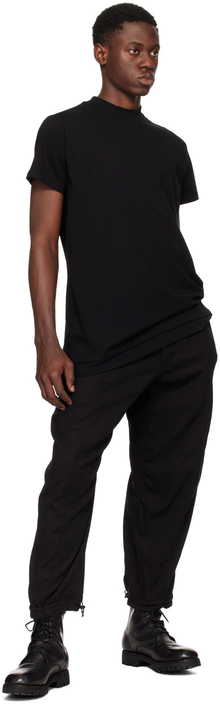 The Viridi-anne Black Wide Trousers