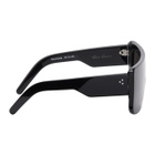 Rick Owens Black Documenta Sunglasses