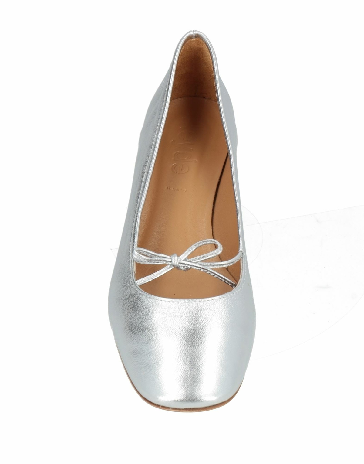 Aeyde Womens Ballet flats in Silver
