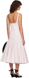 JACQUEMUS Pink 'The Agave' Midi Dress