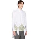 Loewe White Knotted Pearl Shirt