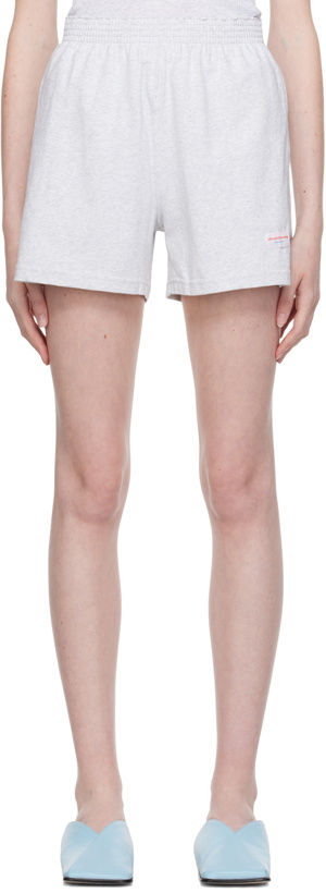 Photo: Alexander Wang Gray Patch Shorts