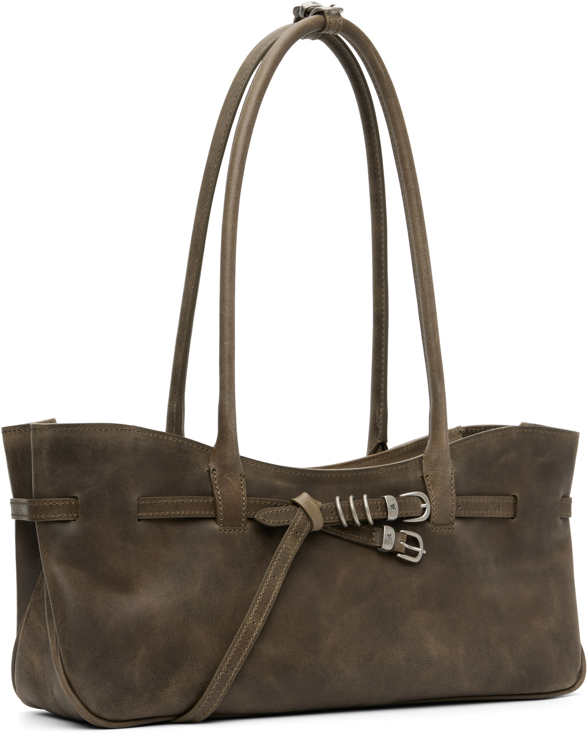 MARGESHERWOOD Brown Grandma Used Shoulder Bag