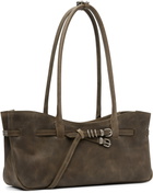 MARGESHERWOOD Brown Grandma Used Shoulder Bag