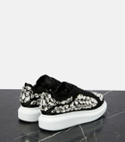 Alexander McQueen - Oversized crystal-embellished sneakers