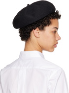 Y's Black Work Beret