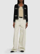 TORY BURCH Kendra Buttoned Wool Cardigan