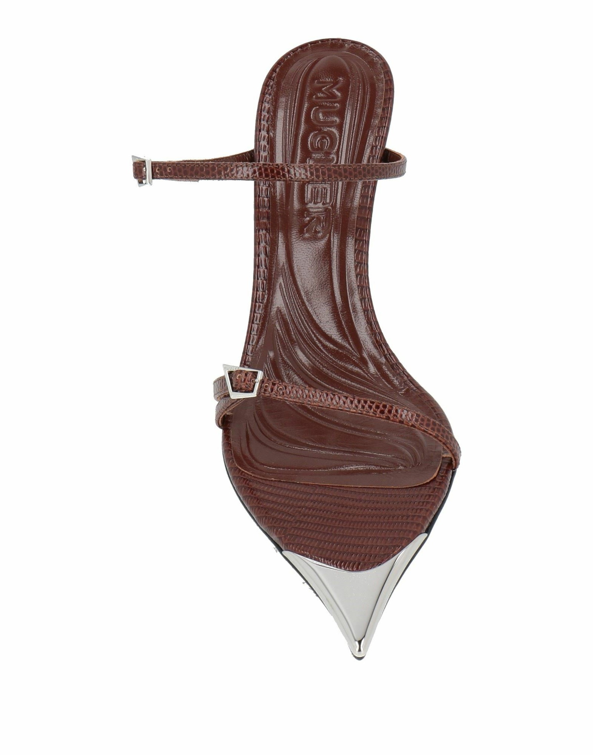 Mugler Womens Sandals in Chocolate brown