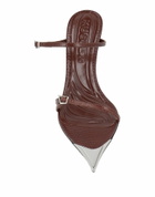 Mugler Womens Sandals in Chocolate brown