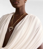 Yeprem Golden Strada 18kt white and yellow gold necklace with diamonds