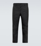 Comme des Garcons Homme Deux - Low-rise slim wool pants