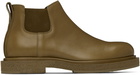 Officine Creative Green Tonal 003 Chelsea Boots