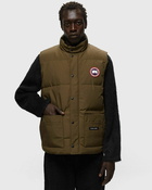 Canada Goose Freestyle Crew Vest Brown - Mens - Vests