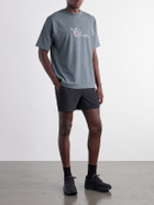 DISTRICT VISION - California Printed Cotton-Jersey T-Shirt - Green