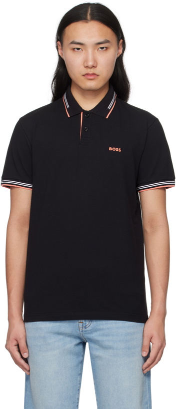 Photo: BOSS Black Slim-Fit Polo