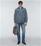 Gucci - GG jacquard denim jacket