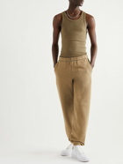 Entire Studios - Garment-Dyed Ribbed Stretch Cotton-Jersey Tank Top - Neutrals