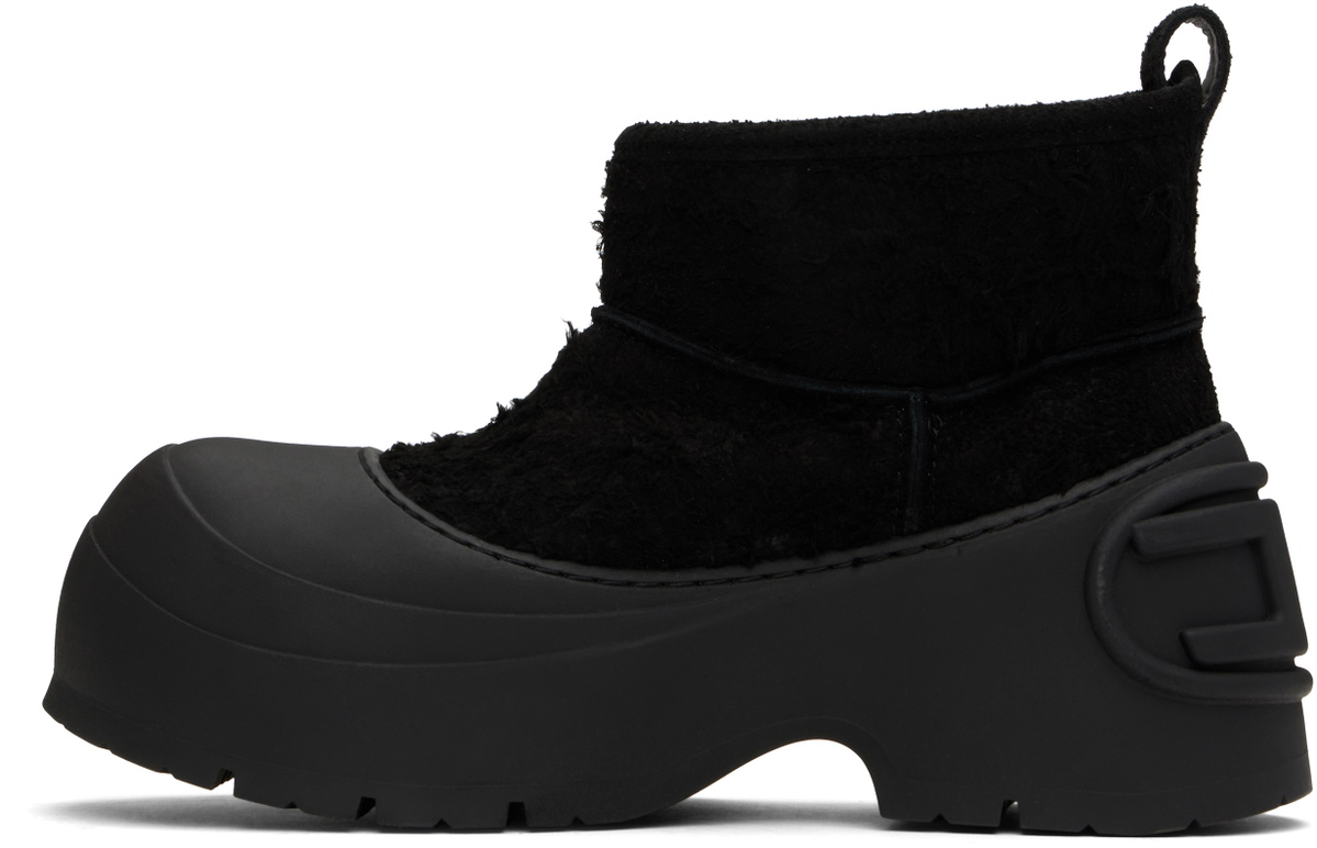 Diesel Black D-Donald Montone Chelsea Boots