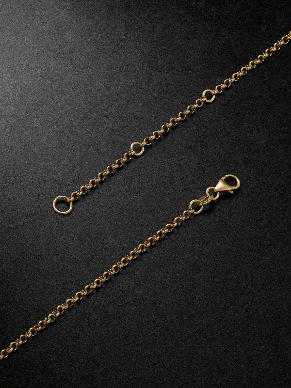 Foundrae - Small Graduating Belcher 18-Karat Gold Chain Necklace
