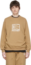 Rassvet Beige Cotton Sweatshirt