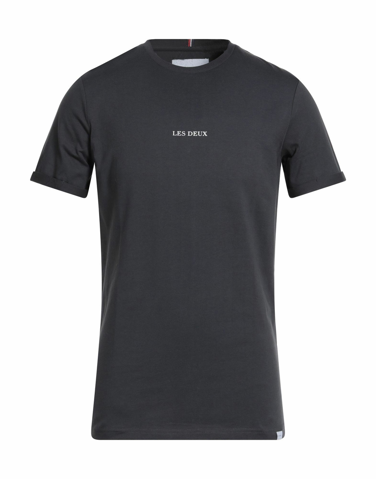 Les Deux Mens T-shirt in Charcoal
