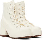Converse White Chuck 70 De Luxe Heel High Top Sneakers