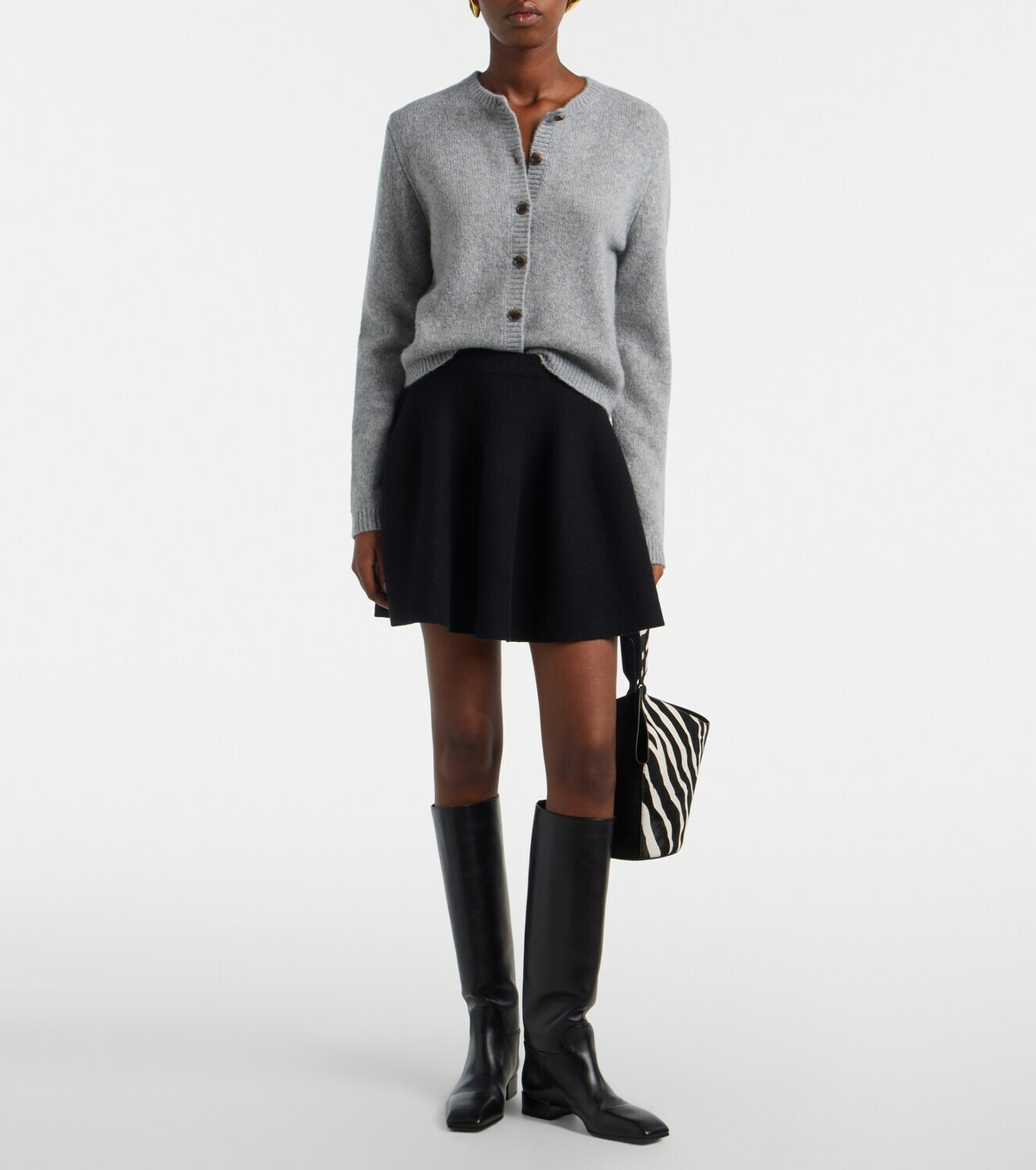 Lisa Yang Wren cashmere miniskirt