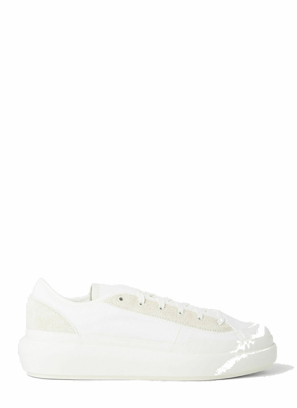 Photo: Y-3 - Ajatu Court Sneakers in White
