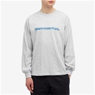 thisisneverthat Men's T-Logo Long Sleeve T-Shirt in Grey Heather