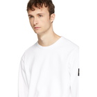 Stone Island White Arm Badge Sweatshirt