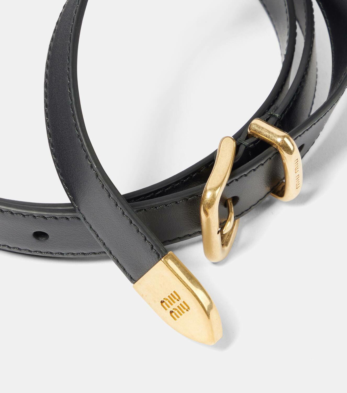 Miu Miu Leather belt Miu Miu