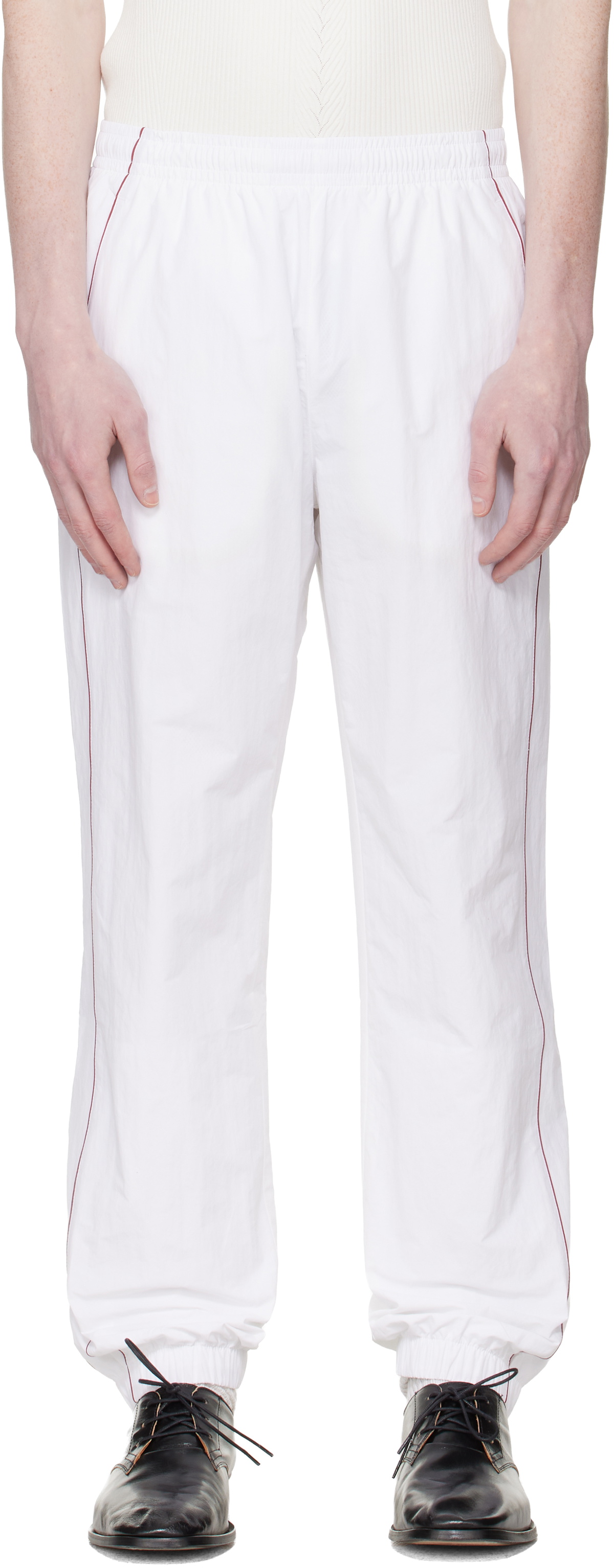 Lacoste White Top Tier Track Pants