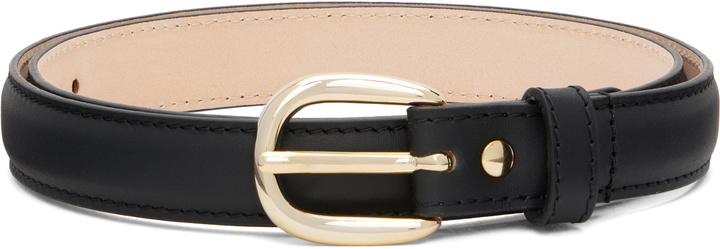 Photo: A.P.C. Black Rosette Belt