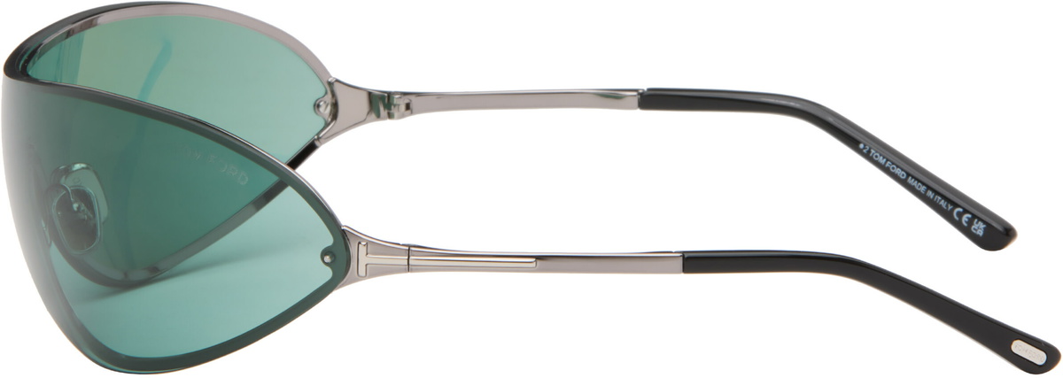 TOM FORD Gunmetal Brady Sunglasses