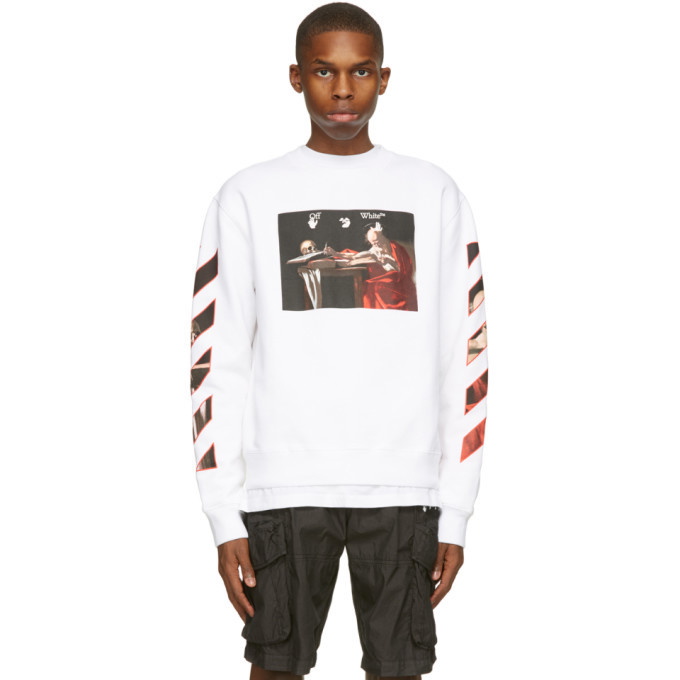 Photo: Off-White White Slim Caravaggio Sweatshirt