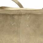 Maison Margiela Women's Horizontal Baguette Bag in Cream Gold 