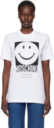 Moschino White Smiley T-shirt